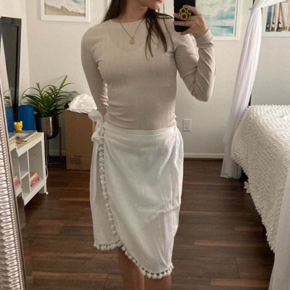 J.Crew Sarong skirt wrap NWT